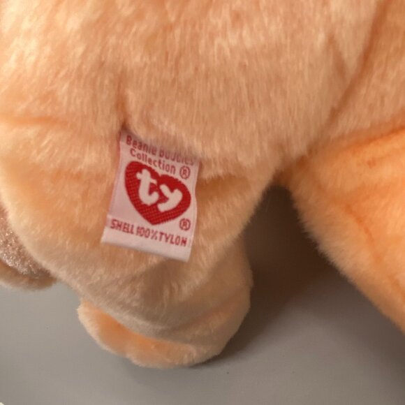 Ty Original Beanie Buddy 2000 Dearest Bear - Picture 6 of 7